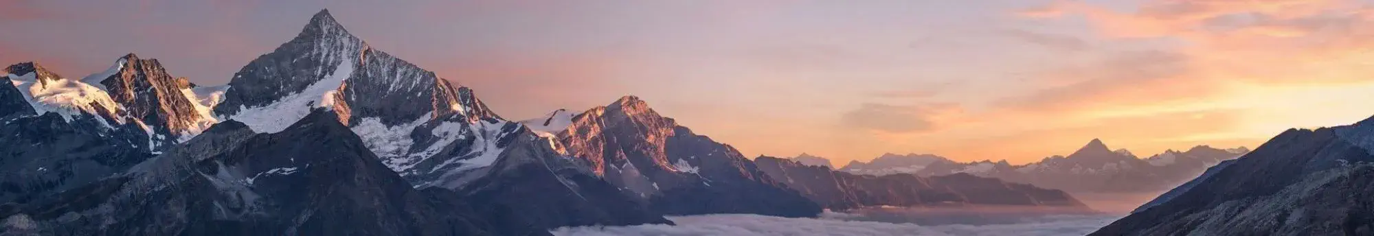 Berge im Hintergrund